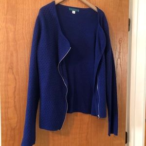 Pim & Larkin Zip Front Lightweight Jacket L